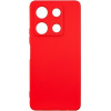 Beline Silicone Case for Infinix Note 30 Pro red