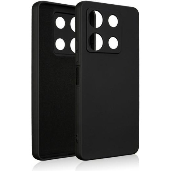 Beline Silicone Case for Infinix Note 30 Problack/black