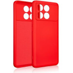 Beline Silicone Case for Poco X6 Pro red/ed