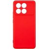 Beline Silicone Case for Poco X6 Pro red/ed