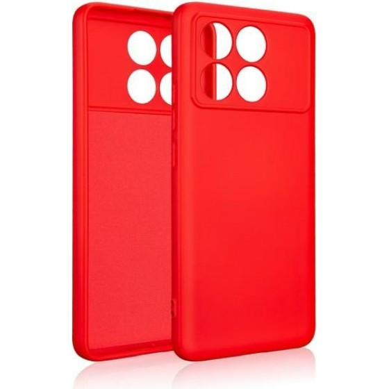 Beline Silicone Case for Poco X6 Pro red/ed