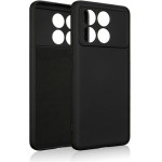 Beline Silicone Case for Poco X6 Problack/black
