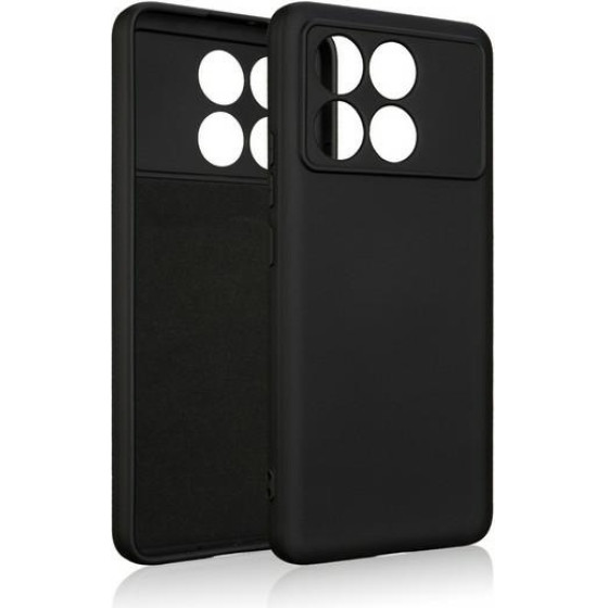 Beline Silicone Case for Poco X6 Problack/black