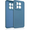 Beline Silicone Case for Xiaomi 14 Pro blue/blue