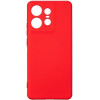 Beline Silicone Case Motorola Edge 50Pro red/red