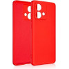 Beline Silicone Case Motorola Moto Edge 40 Neo red