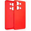Beline Silicone Case Poco M6 Pro 4G red