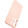 Beline Silicone Case Poco M6 Pro 4g Rose Gold