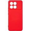Beline Silicone Case Xiaomi Poco F6 Pro red/ed