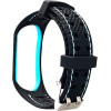 Beline strap Mi Band 7 Sportczarno-niebieski black/blue