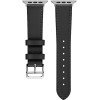 Beline Watch strap 20mm Hermes Leather black/black box