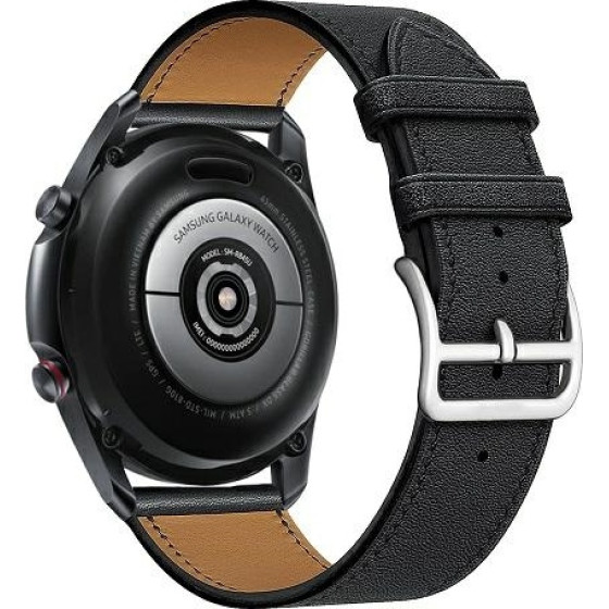 Beline Watch strap 20mm Hermes Leather black/black box