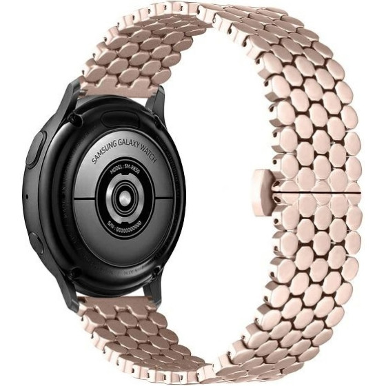 Beline Watch strap 20mm Metal Honeycomb Rose Gold /rose gold box