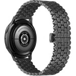 Beline Watch Strap 22mm Metal Honeycomb Black/black box