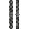Beline Watch Strap 22mm Metal Honeycomb Black/black box