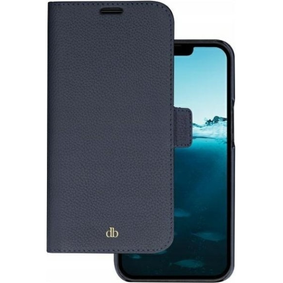 dbramante1928 Etui dbramante 1928 New York 2w1 Wallet do iPhone 14 Pro niebieski/pacific blue - (51581)