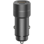 ENERGEA car charger 1xUSB+1xUSB-C PD-QC3.0 38W gunmetal Alu Drive PD20+ - (CAR-AD-D20)