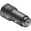 ENERGEA car charger 1xUSB+1xUSB-C PD-QC3.0 38W gunmetal Alu Drive PD20+ - (CAR-AD-D20)