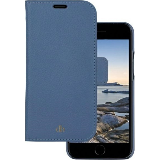 dbramante1928 Etui dbramante 1928 New York 2w1 Wallet do iPhone 7/8/SE 2020/SE 2022 niebieski/marine blue - (53262)