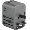 ENERGEA lad. siec. 3xUSB+2xUSB-CPD-PPS-QC 3.0 35.5W 3A2C adapter 4w1 US/AU/EU/UK gunmetal Trav - (TWA35-GUN)
