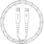 ENERGEA Nyloflex USB-C - Lightning Cable C94 MFI 1.5m white - (CBL-NFCL-WHT150)