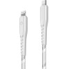 ENERGEA Nyloflex USB-C - Lightning Cable C94 MFI 1.5m white - (CBL-NFCL-WHT150)