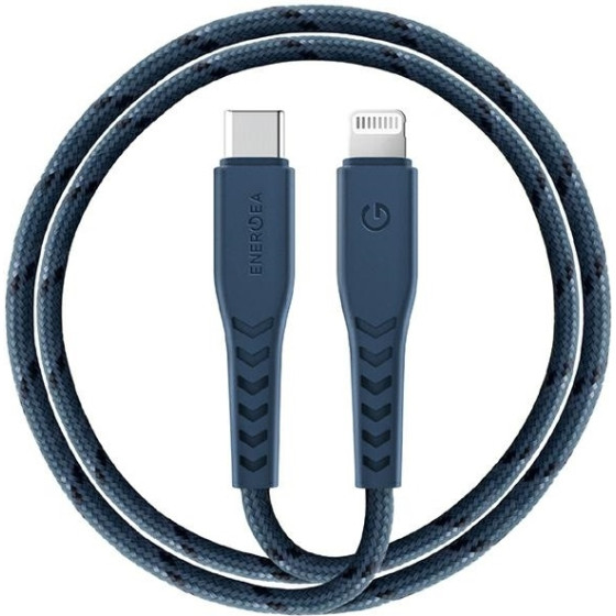 ENERGEA Nyloflex USB-C - Lightning Cable C94 MFI 1.5m blue - (CBL-NFCL-BLU150)