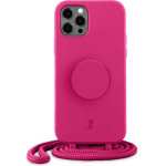 Just Elegance ''JE PopGrip Case iPhone 12/12 Pro 6.1'' orchid flower () - (30090)