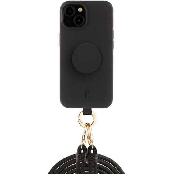 Just Elegance JE 3in1 PopGrip Case iPhone 15 6.1'' black () - (30484)