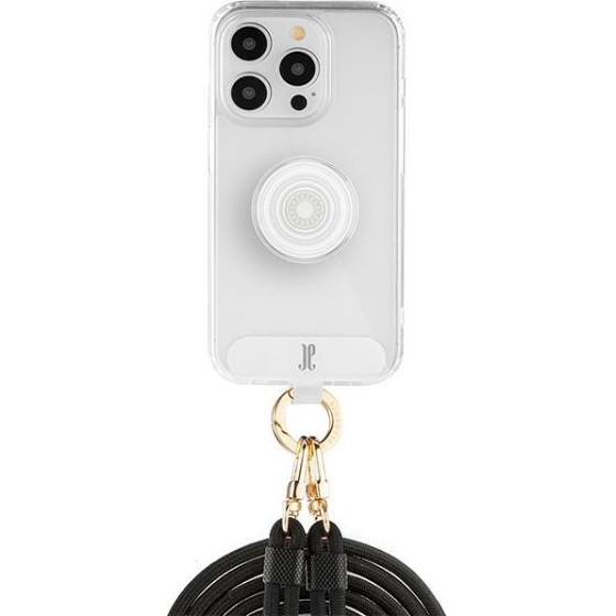 Just Elegance JE 3in1 PopGrip Case iPhone 15 Pro Max 6.7'' clear () - (30526)