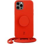 Just Elegance JE PopGrip Case iPhone 12/12 Pro 6.1'' red () - (30034)