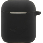 Mini Morris Mini AirPods coverczarny/black hard case Silicone Collection - (MIACA2SLTBK)