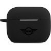 Mini Morris Mini AirPods Pro coverczarny/black hard case Silicone Collection - (MIACAPSLTBK)