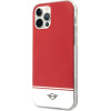 Mini Morris Mini iPhone 12 Pro Max6,7'' czerwony/red hard case Stripe Collection - (MIHCP12LPCUBIRE)