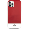 Mini Morris Mini iPhone 12 Pro Max6,7'' czerwony/red hard case Stripe Collection - (MIHCP12LPCUBIRE)
