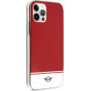 Mini Morris Mini iPhone 12 Pro Max6,7'' czerwony/red hard case Stripe Collection - (MIHCP12LPCUBIRE)