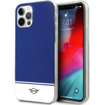 Mini Morris Mini iPhone 12 Pro Max6,7'' granatowy/navy hard case Stripe Collection - (MIHCP12LPCUBINA)