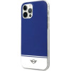 Mini Morris Mini iPhone 12 Pro Max6,7'' granatowy/navy hard case Stripe Collection - (MIHCP12LPCUBINA)