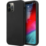Mini Morris Mini iPhone 12 Pro Max6,7'' czarny/black hard case Silicone Tone On Tone - (MIHCP12LSLTBK)
