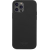 Mini Morris Mini iPhone 12 Pro Max6,7'' czarny/black hard case Silicone Tone On Tone - (MIHCP12LSLTBK)