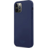 Mini Morris Mini iPhone 12 Pro Max6,7'' granatowy/navy hard case Silicone Tone On Tone - (MIHCP12LSLTNA)