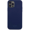 Mini Morris Mini iPhone 12 Pro Max6,7'' granatowy/navy hard case Silicone Tone On Tone - (MIHCP12LSLTNA)