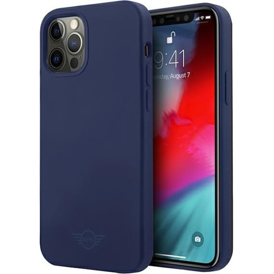 Mini Morris Mini iPhone 12 Pro Max6,7'' granatowy/navy hard case Silicone Tone On Tone - (MIHCP12LSLTNA)