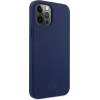 Mini Morris Mini iPhone 12 Pro Max6,7'' granatowy/navy hard case Silicone Tone On Tone - (MIHCP12LSLTNA)