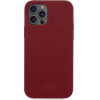Mini Morris Mini iPhone 12 Pro Max6,7'' czerwony/red hard case Silicone Tone On Tone - (MIHCP12LSLTRE)