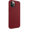 Mini Morris Mini iPhone 12 Pro Max6,7'' czerwony/red hard case Silicone Tone On Tone - (MIHCP12LSLTRE)