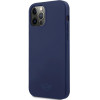 Mini Morris Mini iPhone 12/12 Pro 6,1''granatowy/navy hard case Silicone Tone On Tone - (MIHCP12MSLTNA)
