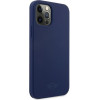 Mini Morris Mini iPhone 12/12 Pro 6,1''granatowy/navy hard case Silicone Tone On Tone - (MIHCP12MSLTNA)