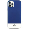 Mini Morris Mini iPhone 12/12 Pro6,1'' granatowy/navy hard case Stripe Collection - (MIHCP12MPCUBINA)