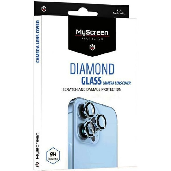 MyScreen Protector MS Diamond Glass Camera Lens CoveriPhone 15 Pro 6.1''/15 Pro Max 6.7'' czarny/black Ochrona na obiektyw aparatu - (MD7921 DGCLC BLACK)